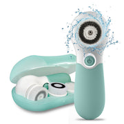 TOUCHBeauty Waterproof Facial Cleansing Spin Brush Set with 3 Exfoliating Brush Heads