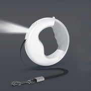 New LED Light Dog Rope Pet Automatic Retractable Leash Ring Luminous Dog Walking Rope Pet Supplies