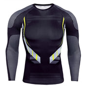 Long Sleeve Compression Shirt Men Quick Dry Gym T Shirt Fitness Sport Shirt Male Rashgard Gym Workout Traning Tights For Men